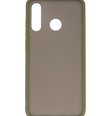 Color combination Hard Case for Huawei P30 Lite Green