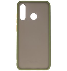 Combinazione di colori Custodia rigida per Huawei P30 Lite verde