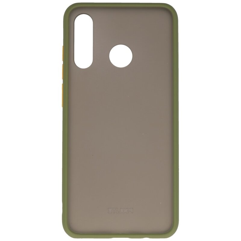 Combinazione di colori Custodia rigida per Huawei P30 Lite verde