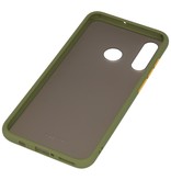 Color combination Hard Case for Huawei P30 Lite Green