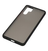 Funda dura combinada de colores para Huawei P30 Pro Black