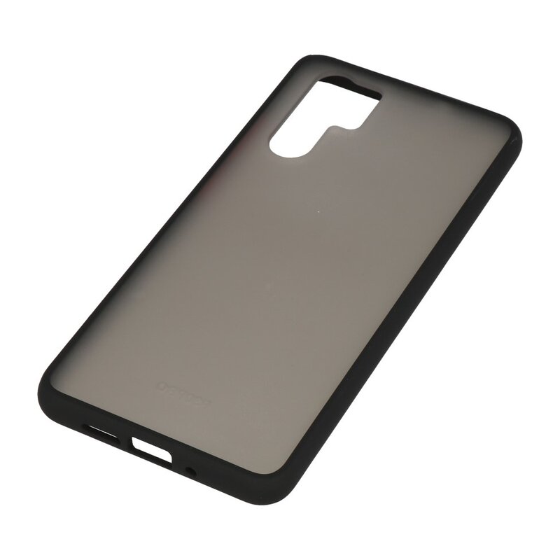 Funda dura combinada de colores para Huawei P30 Pro Black
