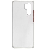Étui rigide à combinaison de couleurs pour Huawei P30 Pro Transparent