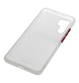 Étui rigide à combinaison de couleurs pour Huawei P30 Pro Transparent