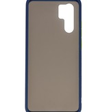 Funda dura combinada de colores para Huawei P30 Pro Blue