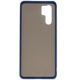 Funda dura combinada de colores para Huawei P30 Pro Blue