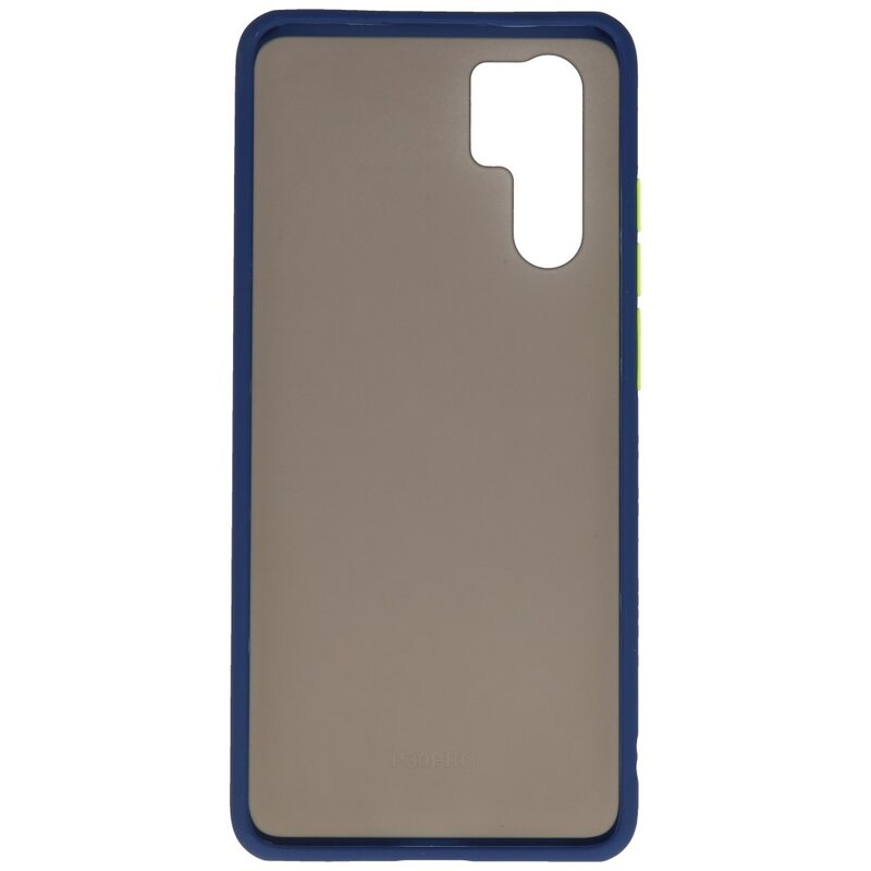 Combinazione di colori Custodia rigida per Huawei P30 Pro blu