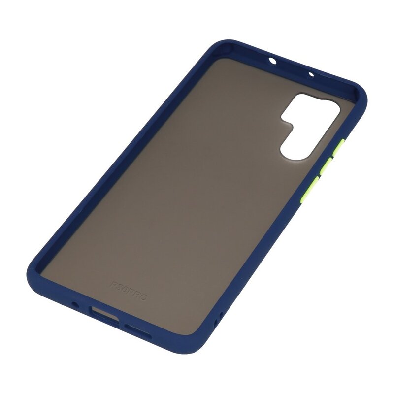 Funda dura combinada de colores para Huawei P30 Pro Blue