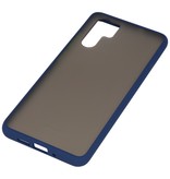 Funda dura combinada de colores para Huawei P30 Pro Blue