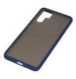Funda dura combinada de colores para Huawei P30 Pro Blue