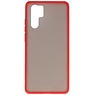 Funda dura combinada de colores para Huawei P30 Pro Red