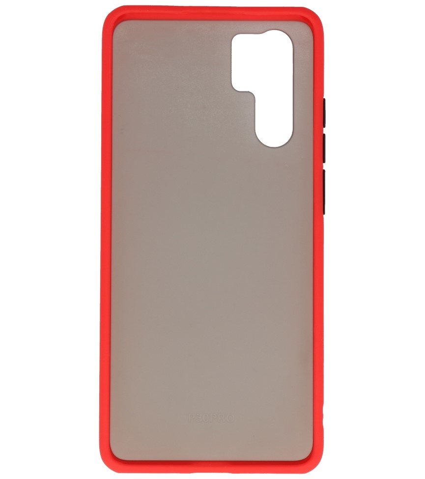 Color combination Hard Case for Huawei P30 Pro Red