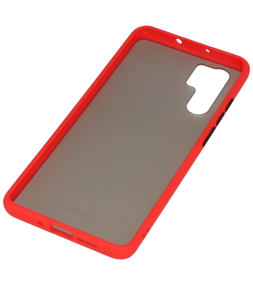 Color combination Hard Case for Huawei P30 Pro Red