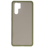 Kleurcombinatie Hard Case voor Huawei P30 Pro Groen