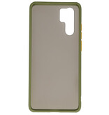 Kleurcombinatie Hard Case voor Huawei P30 Pro Groen