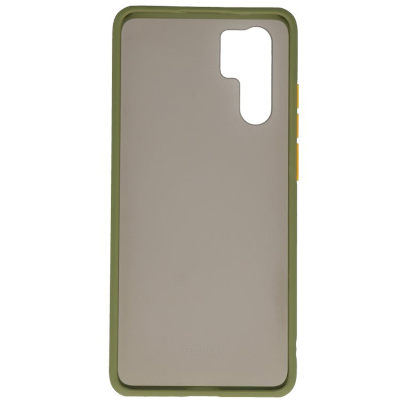 Kleurcombinatie Hard Case voor Huawei P30 Pro Groen