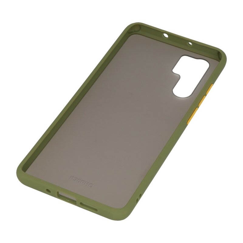 Kleurcombinatie Hard Case voor Huawei P30 Pro Groen