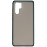 Kleurcombinatie Hard Case voor Huawei P30 Pro Donker Groen