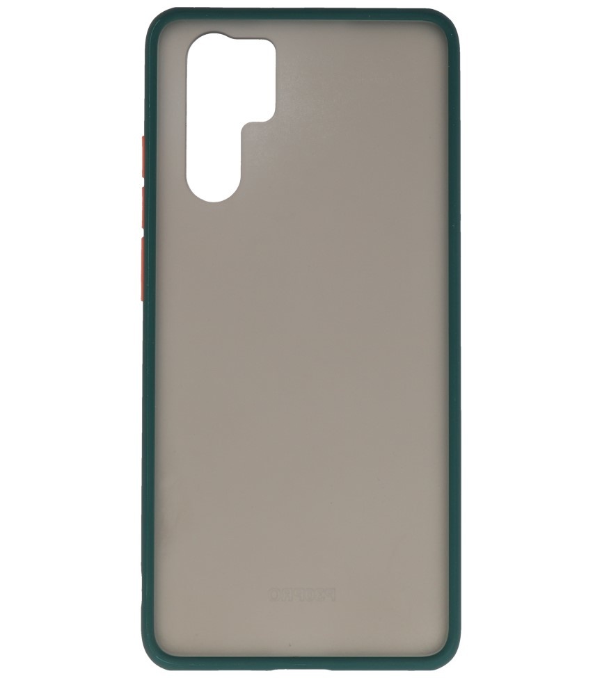 Farbkombination Hard Case für Huawei P30 Pro Dunkelgrün