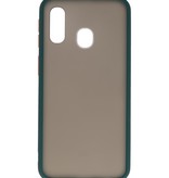 Kleurcombinatie Hard Case voor Samsung Galaxy A40 Donker Groen