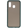 Farbkombination Hard Case für Samsung Galaxy A40 Dark Green