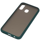 Kleurcombinatie Hard Case voor Samsung Galaxy A40 Donker Groen