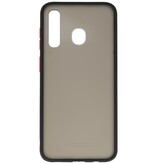 Funda dura combinada de colores para Samsung Galaxy A30 Negro