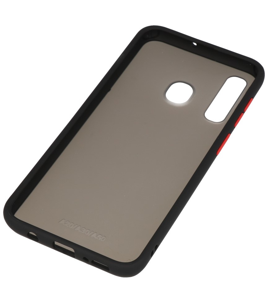 Farbkombination Hard Case für Samsung Galaxy A30 Schwarz