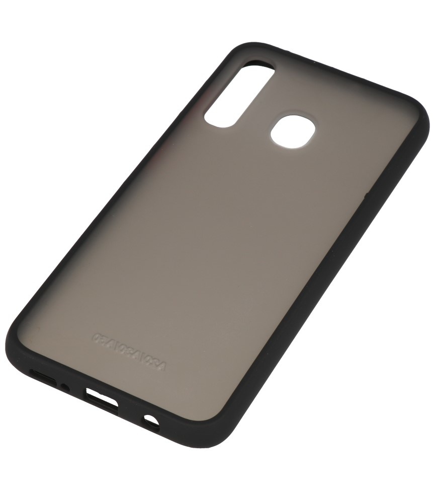 Farbkombination Hard Case für Samsung Galaxy A30 Schwarz