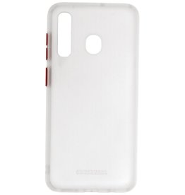 Funda rígida combinada de colores para Samsung Galaxy A30 Transparente