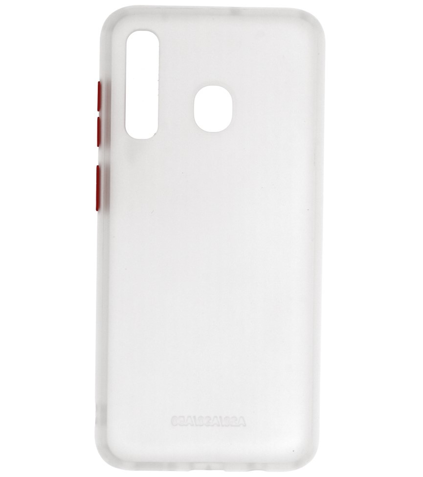 Farbkombination Hard Case für Samsung Galaxy A30 Transparent