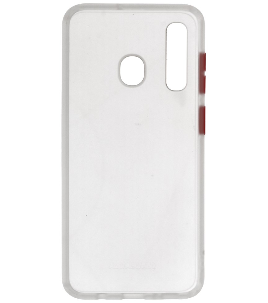 Farbkombination Hard Case für Samsung Galaxy A30 Transparent