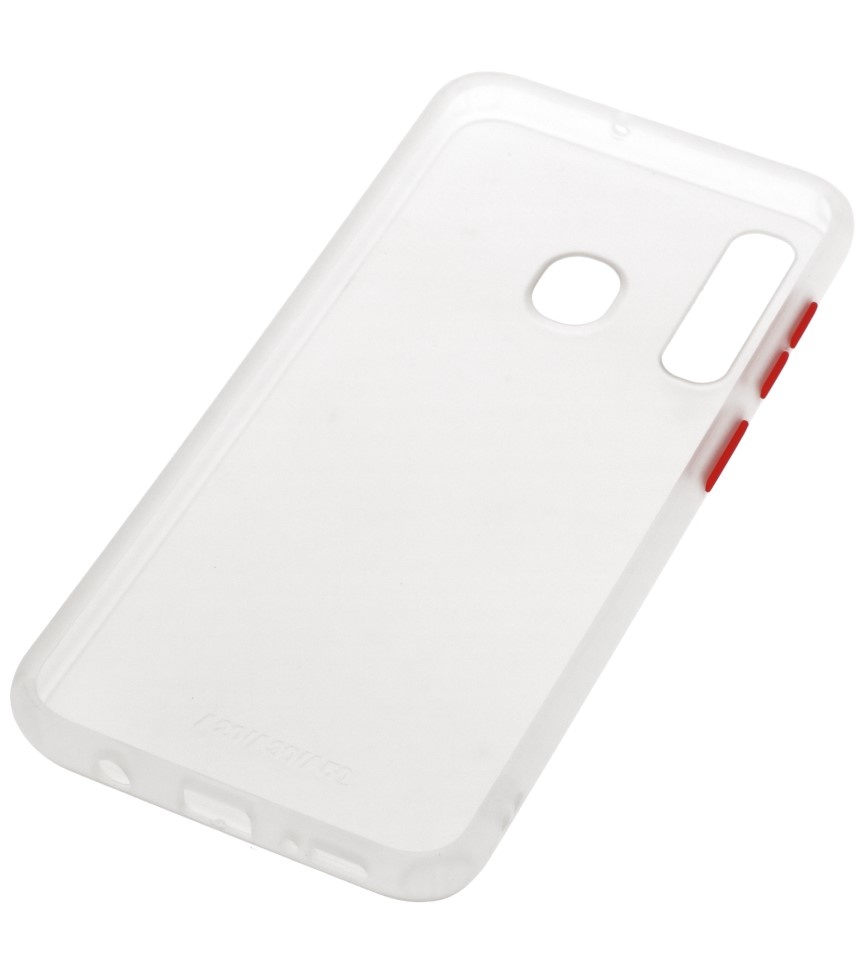 Farbkombination Hard Case für Samsung Galaxy A30 Transparent