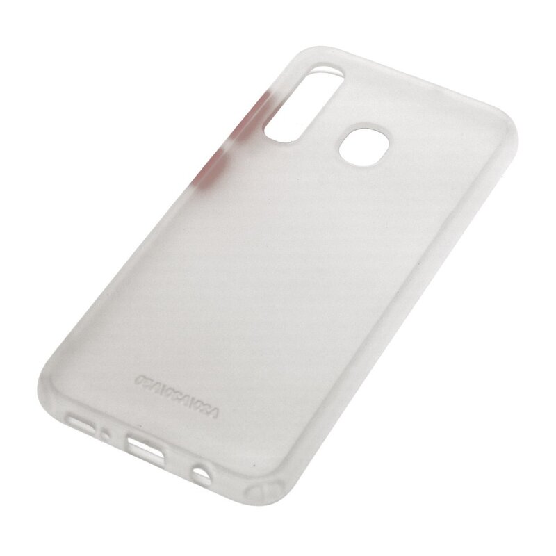 Funda rígida combinada de colores para Samsung Galaxy A30 Transparente