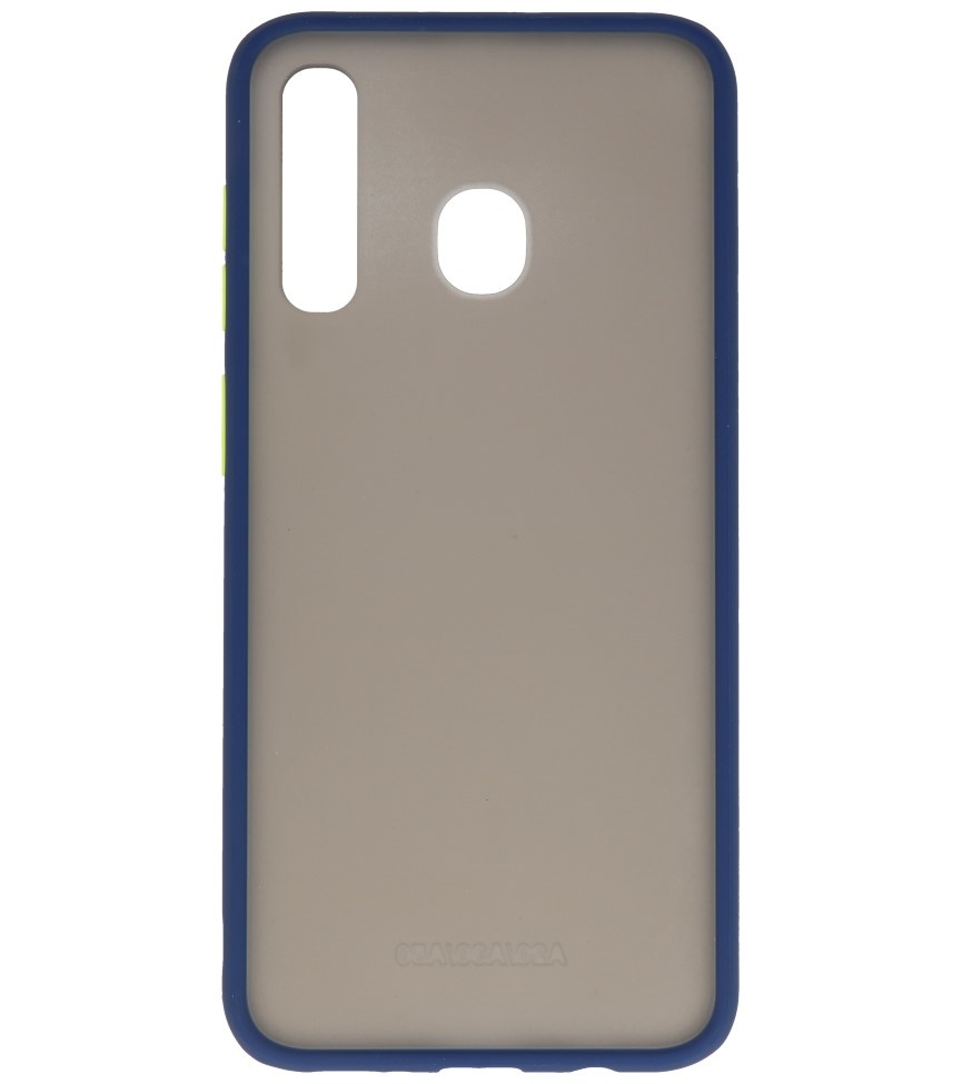 Color combination Hard Case for Samsung Galaxy A30 Blue