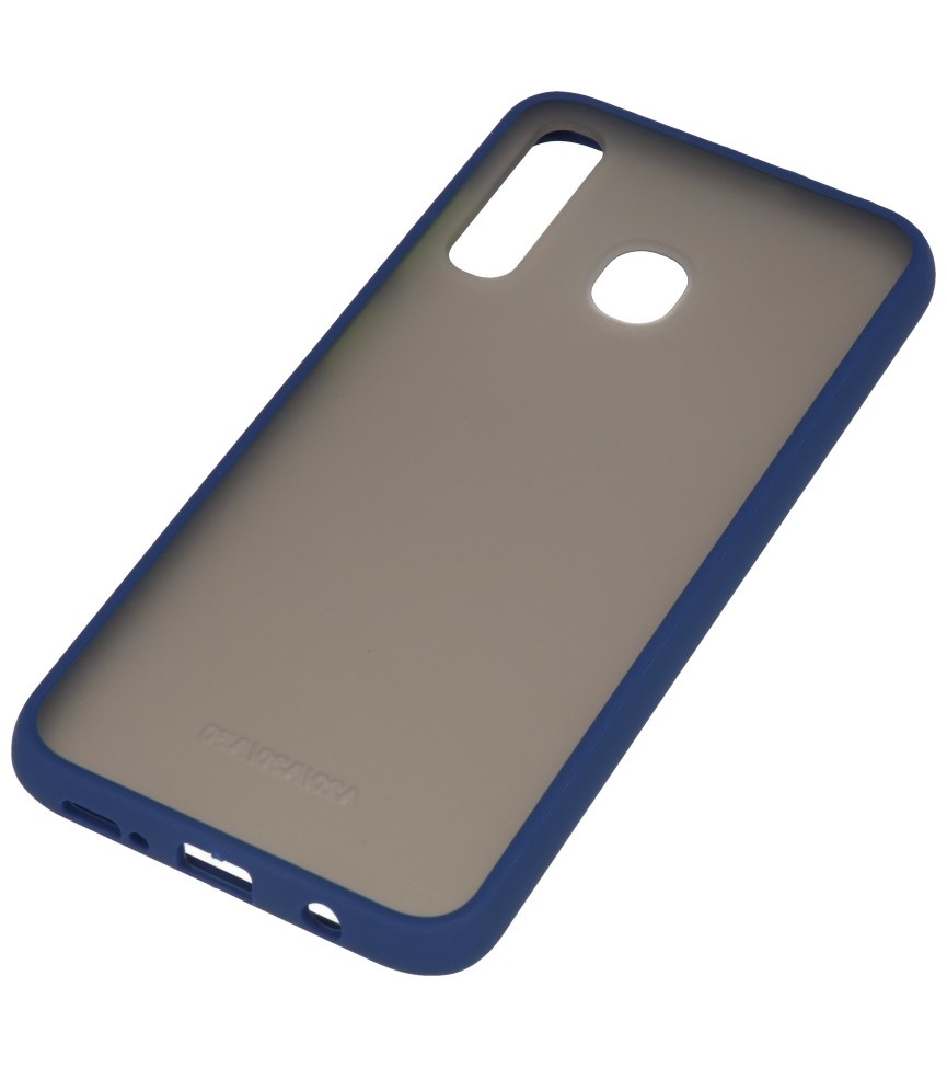 Kleurcombinatie Hard Case voor Samsung Galaxy A30 Blauw