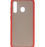 Combinazione di colori Custodia rigida per Samsung Galaxy A30 rossa