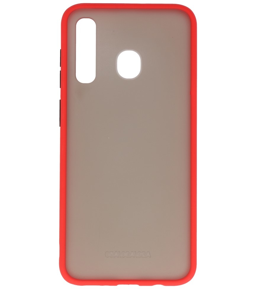 Farvekombination Hård taske til Samsung Galaxy A30 rød