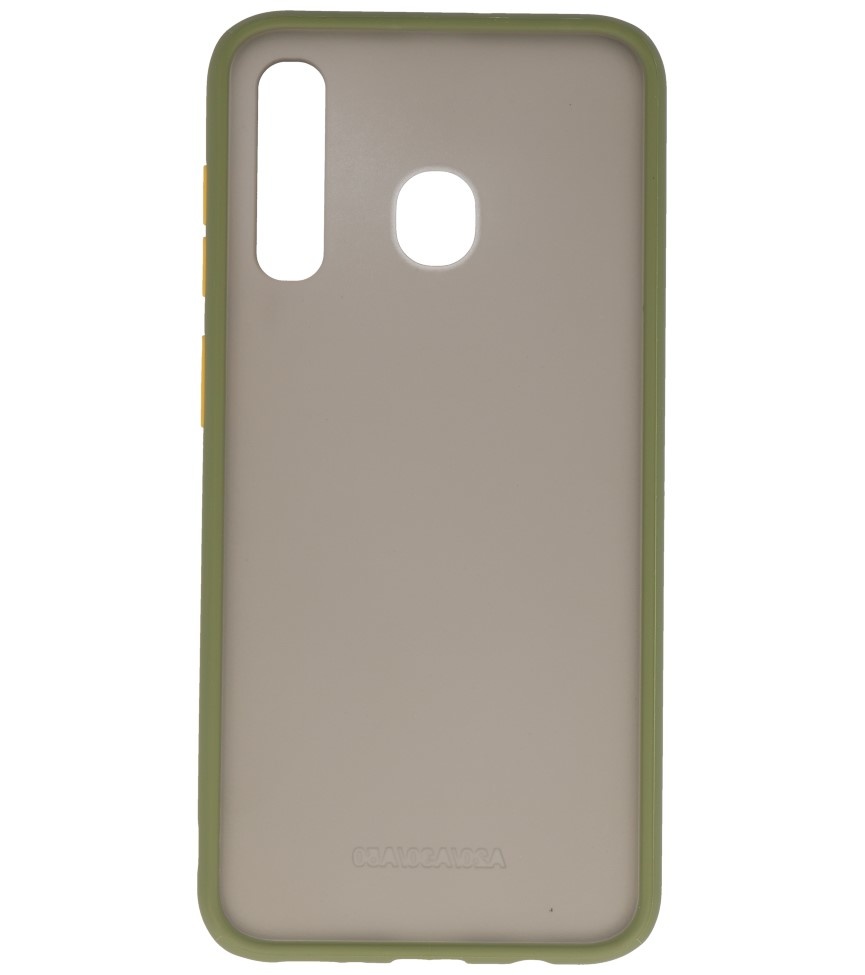 Farbkombination Hard Case für Samsung Galaxy A30 Grün