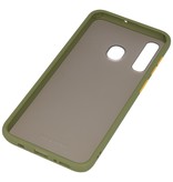 Farbkombination Hard Case für Samsung Galaxy A30 Grün