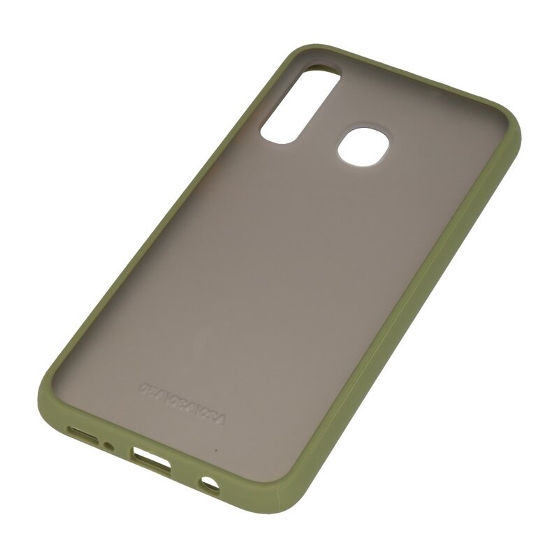 Farvekombination Hård taske til Samsung Galaxy A30 Green