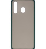 Combinazione di colori Custodia rigida per Samsung Galaxy A30 verde scuro