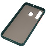 Color combination Hard Case for Samsung Galaxy A30 Dark Green