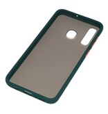 Combinazione di colori Custodia rigida per Samsung Galaxy A30 verde scuro