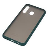 Farbkombination Hard Case für Samsung Galaxy A30 Dark Green