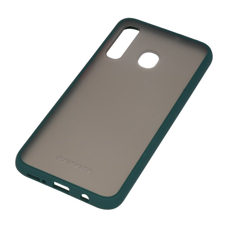 Farbkombination Hard Case für Samsung Galaxy A30 Dark Green