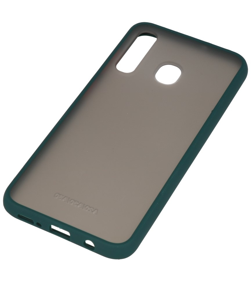 Color combination Hard Case for Samsung Galaxy A30 Dark Green