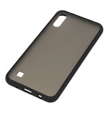 Funda dura combinada de colores para Samsung Galaxy A10 Negro