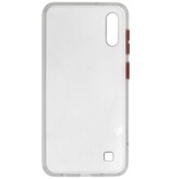 Funda rígida combinada de colores para Samsung Galaxy A10 Transparente