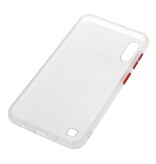 Funda rígida combinada de colores para Samsung Galaxy A10 Transparente
